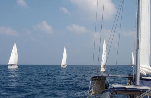 The irony was we have wonderful sailing ©  SW